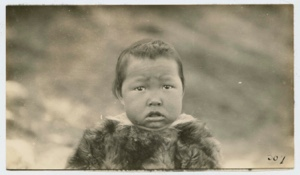 Image: Eskimo [Inughuit] boy.